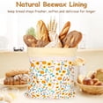 thumbnail image 6 of Hozzi 2 Pack Beeswax Bread Bags for Sourdough, Reusable Organic Linen Food Storage Bag for Homemade 17 x 13 Inches BPA-Free, 6 of 7