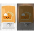 thumbnail image 2 of Carolines Treasures BB8764CNL Fall Pumpkin Pie Ceramic Night Light, 2 of 2