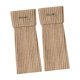thumbnail image 5 of Calentadores de piernas para mujer, accesorios de ropa, calentadores de piernas tejidos para deportes. Caqui, 5 of 9