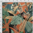 thumbnail image 4 of oneOone Velvet Orange Fabric Ocean Underwater Life Diy Clothing Quilting Fabric Print Fabric By Yard 58 Inch Wide, 4 of 4