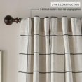 thumbnail image 3 of Cortina de ventana Elrene Home Fashions Brighton Blackout 52 x 95, 3 of 7