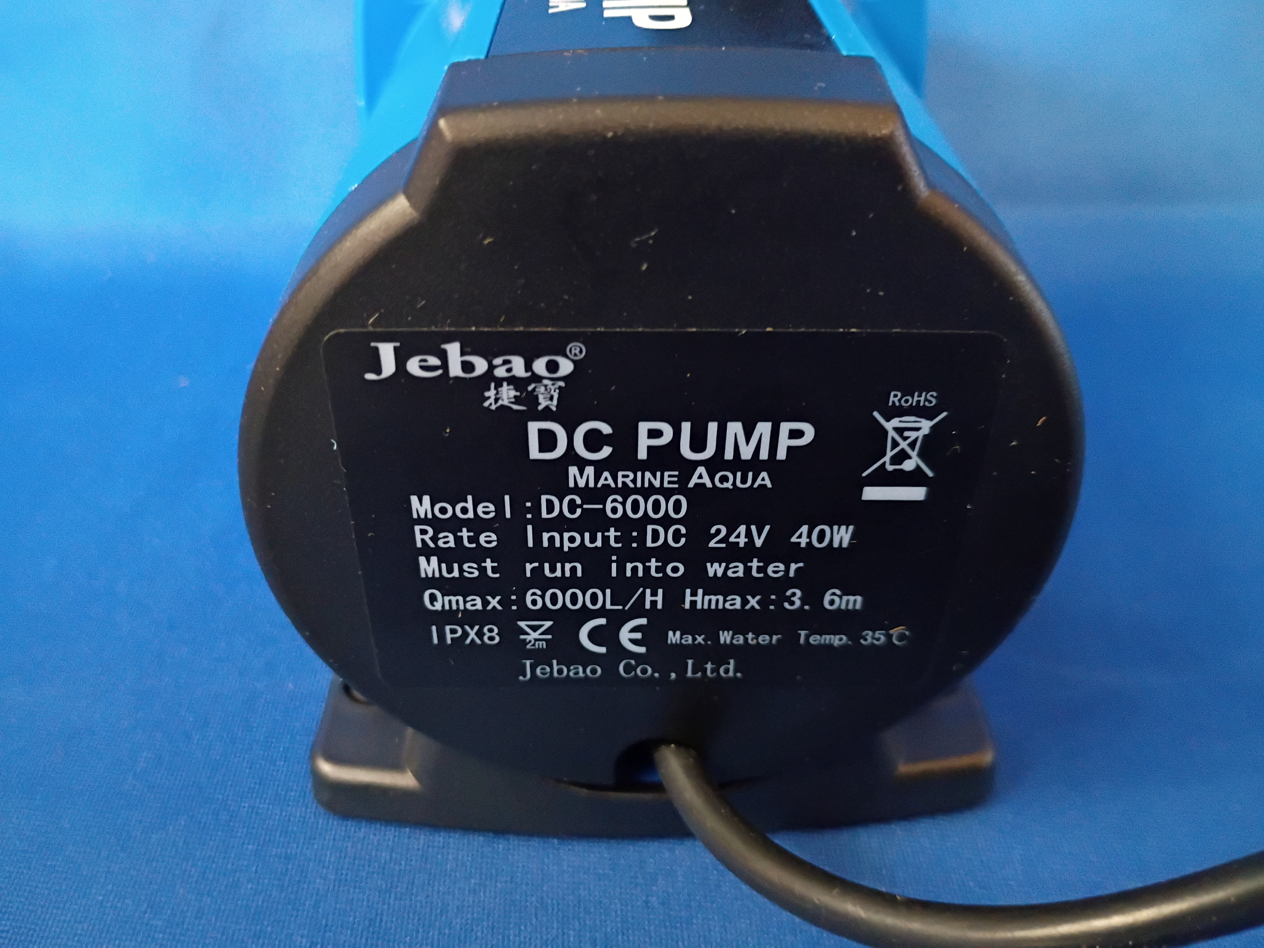 Jebao DC6000 DC Aquarium Pump