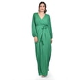 thumbnail image 4 of Vestido elegante de manga larga Roman Fashion / Juvenil, 2009 (Verde kelly) verde G, 4 of 4