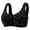 Black#sports bras for women on clearance, variant on Brnmxoke Womens Bras Older Front Closure Button Fly Lace Wireless Supportive Bras Seniors Full Coverage Posture Bra Plus Size Light Blue,XXXXL
