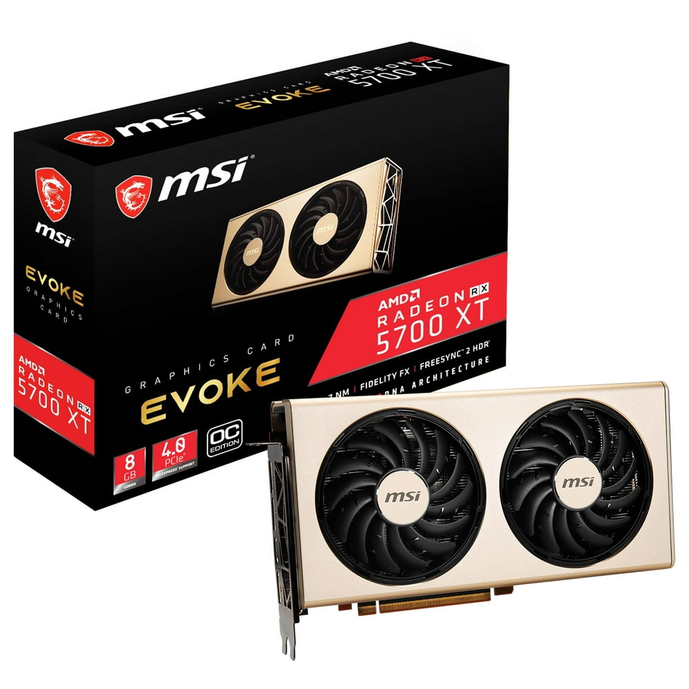 Msi 5700xt evoke oc обзор