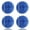 Dark blue, variant on Precut Walker Tennis Balls 4 Pcs Balls with Precut Opening for Easy Installation ,Walker Accessories for Seniors Fit Most Walkers,for Furniture Legs and Floor Protection(Please order for Mloowa)