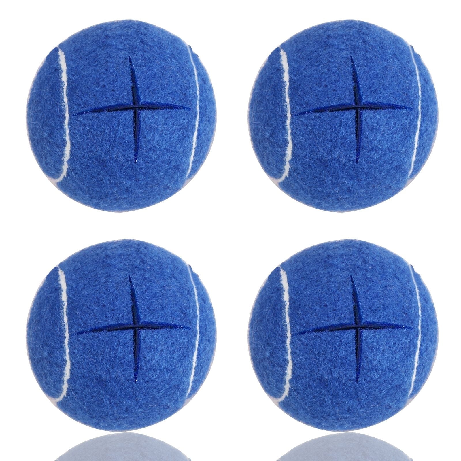 Precut Walker Tennis Balls 4 Pcs Balls with Precut Opening for Easy Installation ,Walker Accessories for Seniors Fit Most Walkers,for Furniture Legs and Floor Protection(Please order for Mloowa)