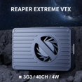 thumbnail image 4 of Módulo Transmisor de Video FPV REAPER EXTREME 3.3G 4W VTX 40CH con Micrófono Incorporado, 9-36 V para Drones de Carreras FPV de Alcance., 4 of 5