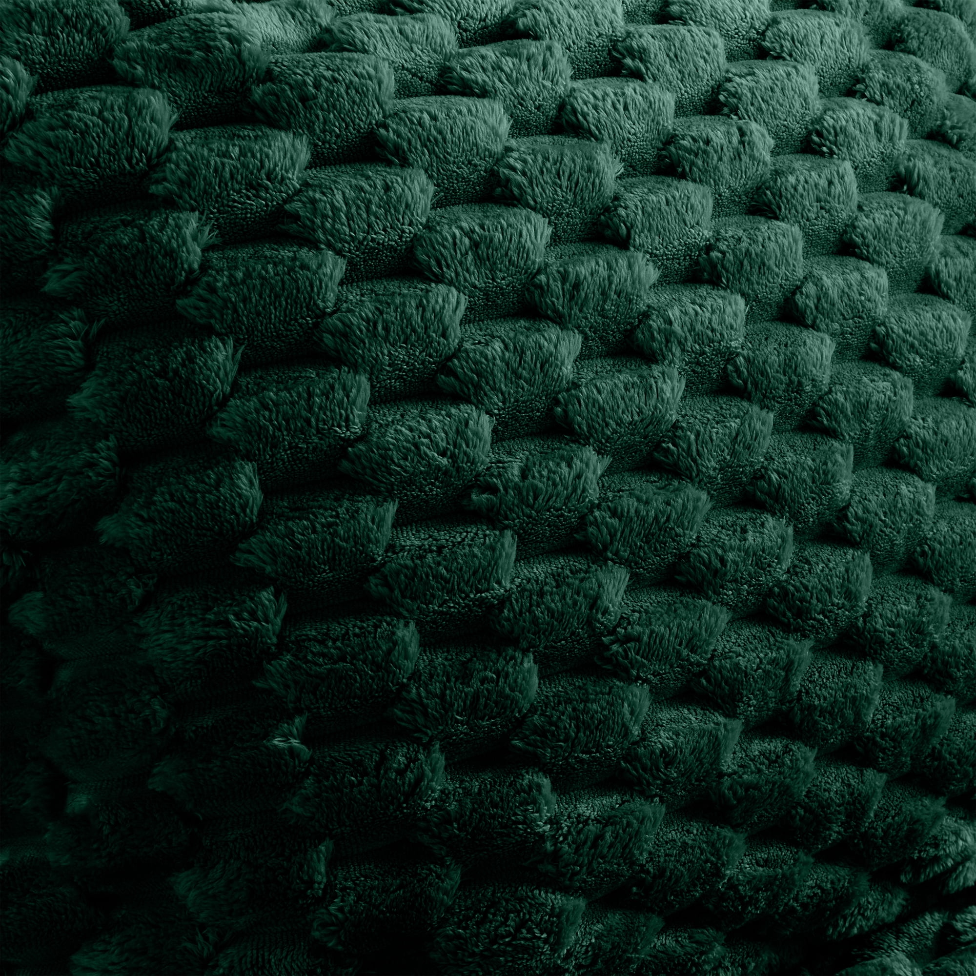 MAYEERTY 146" Modern Modular Sofa, Textured Flannelette, Cloud Comfort, Boneless, No Assembly, Green