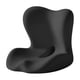 thumbnail image 4 of Cojín de respaldo de espuma viscoelástica para asiento largo con soporte lumbar para la cintura. Negro, 4 of 8