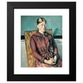 thumbnail image 2 of Paul Cézanne 20x24 Black Modern Framed Museum Art Print Titled - Madame Cezanne in a Yellow Armchair (1888-1890), 2 of 5