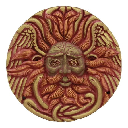 Ebros Oberon Zell Belenos Celestial Solar Radiant Celtic Sun God Round Wall Decor 5.25