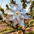 thumbnail image 3 of Toystoory Spinner de viento para espantar pájaros, 2 uds., exclusivo, repele pájaros y mejora el efecto de decoración del jardín, es obvio Jardín y Patio Plata, 3 of 6