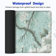 thumbnail image 4 of nygtbtfer Multifunctional PU Leather Office Desk Pad with + Mouse Pad, Extended Large Non Slip Ultra Thin Waterproof Desk Writing Mat (Chinese Flower) 31.5x11.8 in, 4 of 6