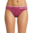 thumbnail image 3 of Reebok Women's Seamless Thong Panties, 6-Pack, Sizes XS-3XL, 3 of 9