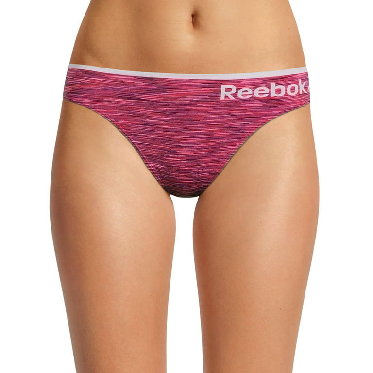 Reebok Women's Seamless Thong, 6-Pack, Sizes XS-3XL 