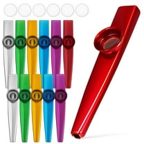 Raindrops 12 Pcs Children Kazoo Metal Musical Instrument Assorted Color For Kids