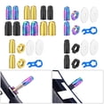 thumbnail image 2 of SIEYIO Road Bike Tires Valves Stem Caps Air Dust Cover for Mountain Bicycles Part, 2 of 19