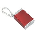 thumbnail image 3 of Ashtray Keychain, Modern Mini Ashtray Portable Easy Using Fireproof With Lid For Office Black,Silver,Gold,Blue,Red,Green, 3 of 8