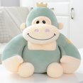 thumbnail image 3 of Juguete de peluche de mono de boca grande de dibujos animados, muñeco de peluche de gorila, almohada rellena de chimpancés para niños, compañeros de juego, regalo para niños, 3 of 5