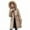 B_ Khaki, variant on Olyvenn Long Puffer Coat Women Ankle Length Parka Long Down Jacket 2025 Thermal Puffer Trendy Jacket Thick Warm Quilted Coat Green XL