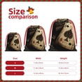 thumbnail image 3 of Poker Cards Vintage Drawstring Gift Bag Soft Pouch Reusable Favor Bags for Christmas, Halloween, Candy, Wedding, Birthday, 3 of 7