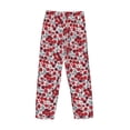 thumbnail image 5 of Xecao Red Hawthorn Men's Straight Lounge Pajama Pants: The Ultimate in Comfortable Sleepwear, 5 of 9