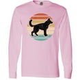 thumbnail image 3 of Inktastic German Shepherd Silhouette Vintage Retro Long Sleeve T-Shirt, 3 of 5