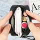 thumbnail image 5 of Bolsa para guardar toallas sanitarias, neceser portátil para maquillaje, organizador de tampones y compresas menstruales, neceser para el primer periodo menstrual para adolescentes, mujeres y niñas., 5 of 5