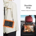 thumbnail image 5 of For Samsung Galaxy Tab A8 Case 10.5 inch, 360 Rotating Shockproof Cover with Stand, Screen Protector, Shoulder Strap (2022, SM-X200/X205/X207), Orange, 5 of 7