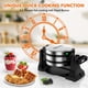thumbnail image 3 of Wafflera Novalife 1400W doble belga giratoria, 3 of 7