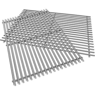 Warmte Deflector Roestvrij Stalen Grillplaten GFTIME 43,4cm Flavorizer Bars Für Weber Genesis II/LX 300 Serie Aroma Staven Voor Gasgrill Heat Deflectors Grill