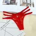 thumbnail image 3 of Hvobtty Culottes String en Dentelle pour Femmes, Mode pour Femmes Broderie Gaze Transparente Taille Basse G-string Pantalons Pans String, 3 of 3
