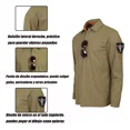 thumbnail image 4 of Camisa Polo Manga Larga Playera Casual Táctica Militar, 4 of 8