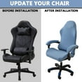 thumbnail image 5 of Ergonomic Gaming chair cover Stretch Jacquard Gaming Chair Slipcover Dustproof Anti Slip, 5 of 7