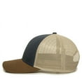 thumbnail image 5 of Outdoor Cap OC770 Meta Title-Heathered Navy/Khaki/Brown, 5 of 8