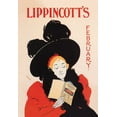 thumbnail image 2 of Carqueville, William L. 14x18 Black Ornate Wood Framed with Double Matting Museum Art Print Titled - Lippincotts, February 1895, 1895, 2 of 4