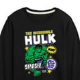 thumbnail image 3 of Marvel Hulk - Sticker Collage - Toddler And Youth Long Sleeve Graphic T-Shirt, 3 of 5