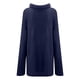 thumbnail image 4 of Pntutb suéter de cuello alto de invierno sólido para mujer, suéter con dobladillo de manga de murciélago, suéter de punto, tops Pntutb Pntutb-3335, 4 of 8
