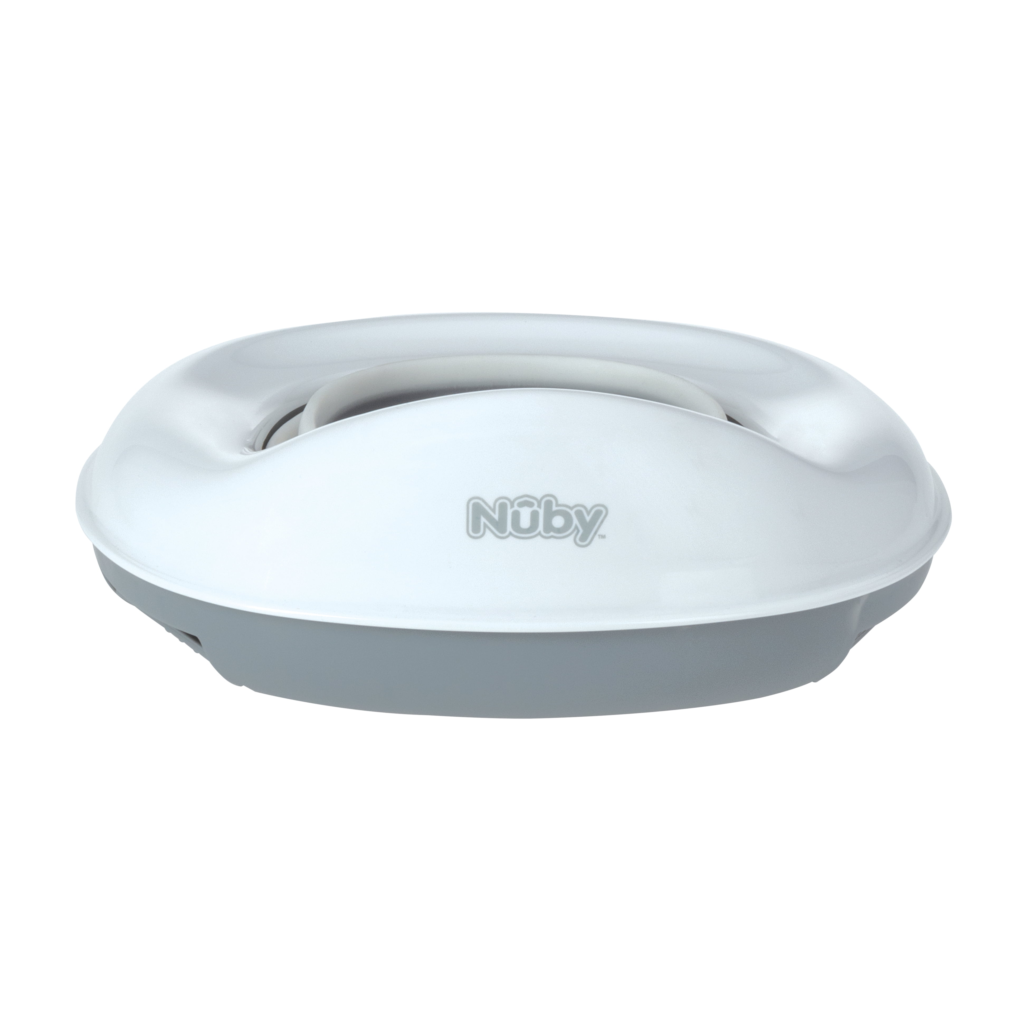 Nuby Portable Potty and Toilet Training Seat with Disposable Bags and Travel Bag, Gray/White