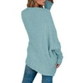 thumbnail image 2 of Auburet Women's Chunky Popcorn Cardigan Oversized Open Front Batwing Long Sleeve Fuzzy Knit Sweaters, 2 of 4