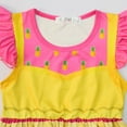 thumbnail image 5 of Suee Girls Fancy Nancy Fairy Dress Halloween Party Outfits w/Leggings for 2-7Y, 5 of 7
