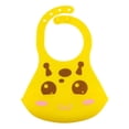 thumbnail image 4 of 2 Piezas de Baberos de Silicona Impermeables para Bebés con Bolsillo para Atrapar Alimentos, Fácil de Limpiar Macarena Niños comiendo babero delantal, 4 of 8