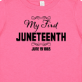 thumbnail image 4 of Inktastic My First Juneteenth June 19, 1865 Boys or Girls Baby T-Shirt, 4 of 5