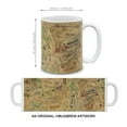 thumbnail image 4 of MUGBREW 11 Oz Ceramic Tea Cup Coffee Mug, Passport Custom Stamps, 4 of 7