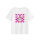 thumbnail image 1 of Camiseta para mujer básica camiseta de moda suave cuello redondo para el trabajo caminar uso diario S, 1 of 5