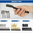thumbnail image 3 of Wire Brush Kit, Paint Stains Removal Wire Brush for Comprehensive Cleaning Tasks, Equipped with Strong and Durable Brushes, 6PCS, 3 of 5