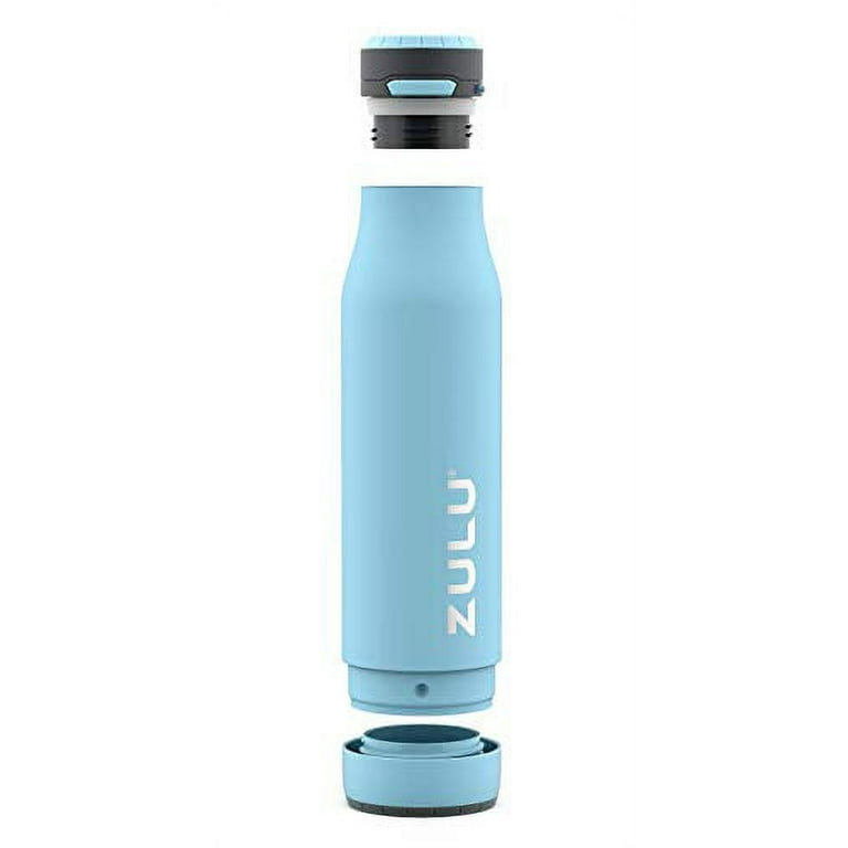 Zulu Flex 12oz Stainless Steel Water Bottle - Blue/Orange
