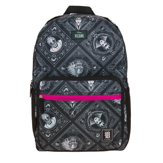 Mochila Grande 1818 Villanas Secundaria Badan para mujer porta laptop con cubre cierre de hasta 15
