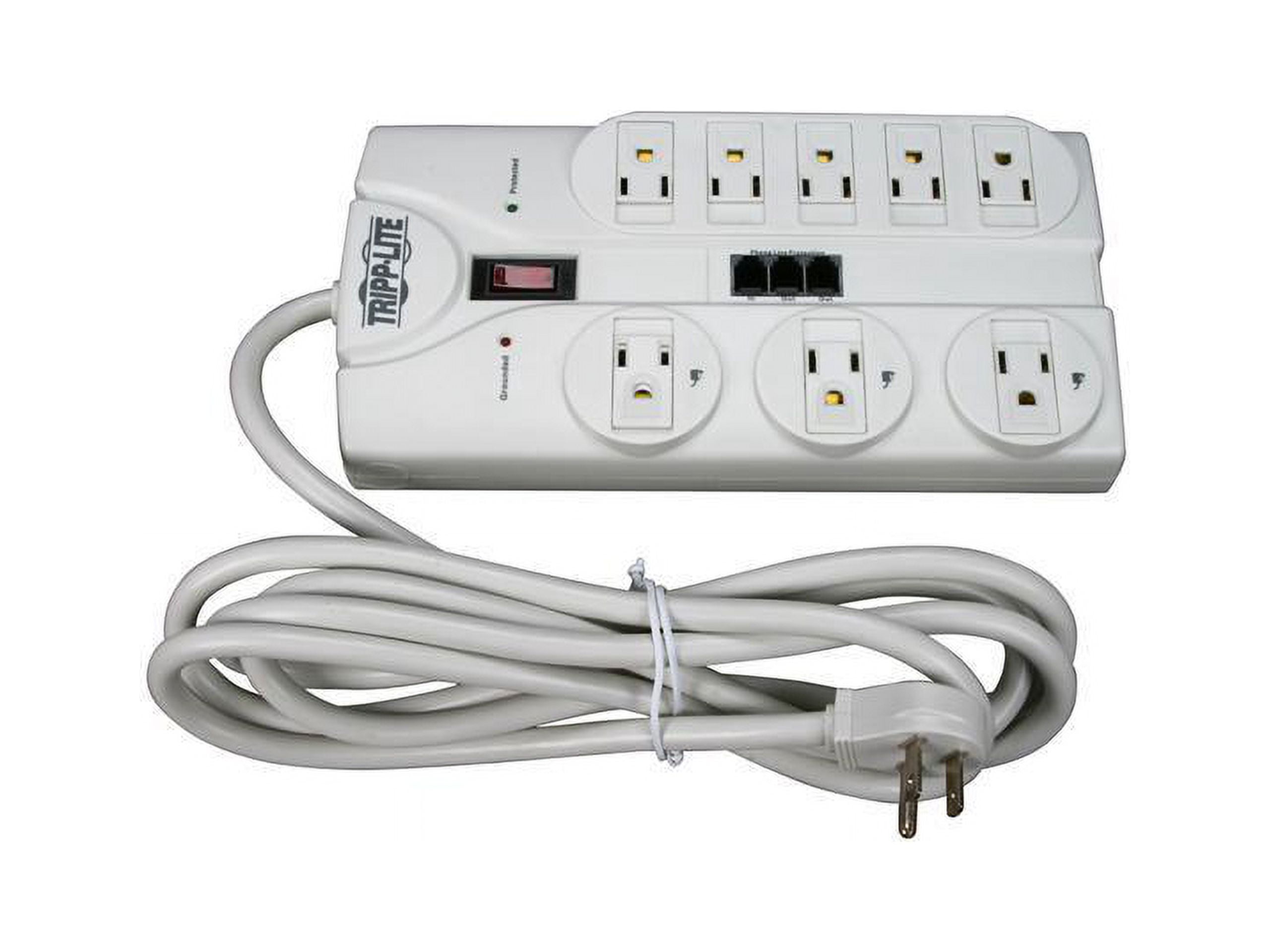 Tripp Lite TLP808TEL 8 Outlets 2160 Joules 8' Cord Protect It! Surge Suppressor